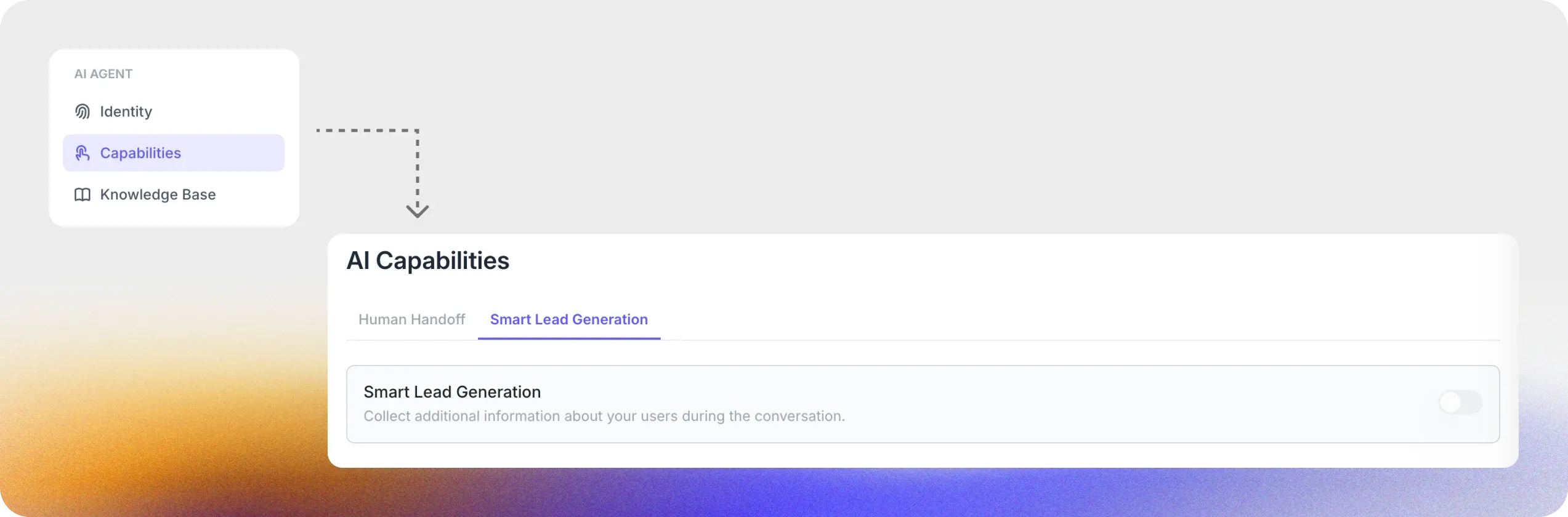 Activation de la génération de leads