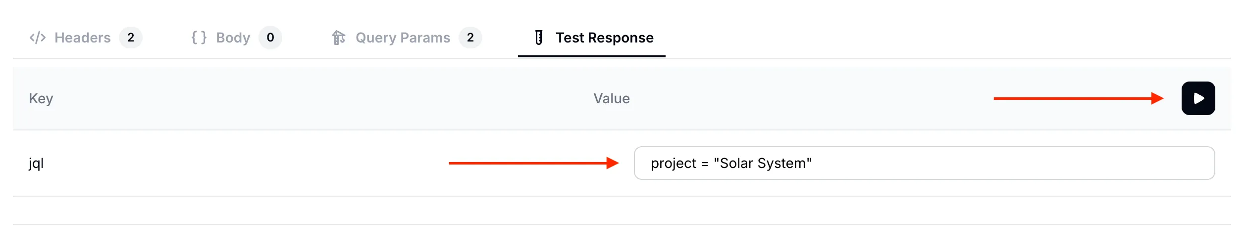 Tester l’endpoint API